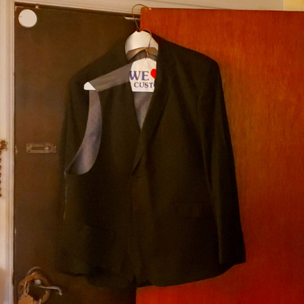 3 Piece Black Suit